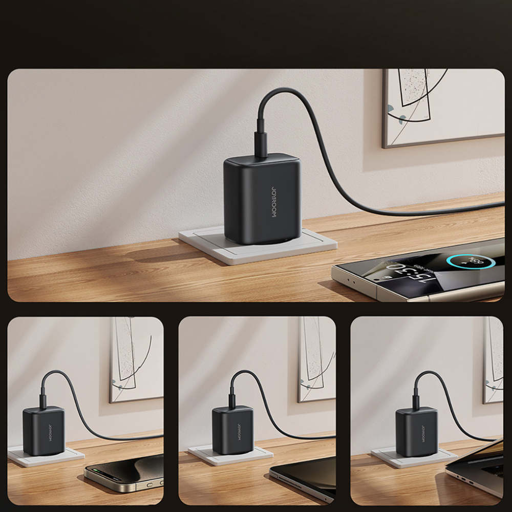 Joyroom 45W GaN Hurtig Oplader Med USB-C - 3 - reFix.dk
