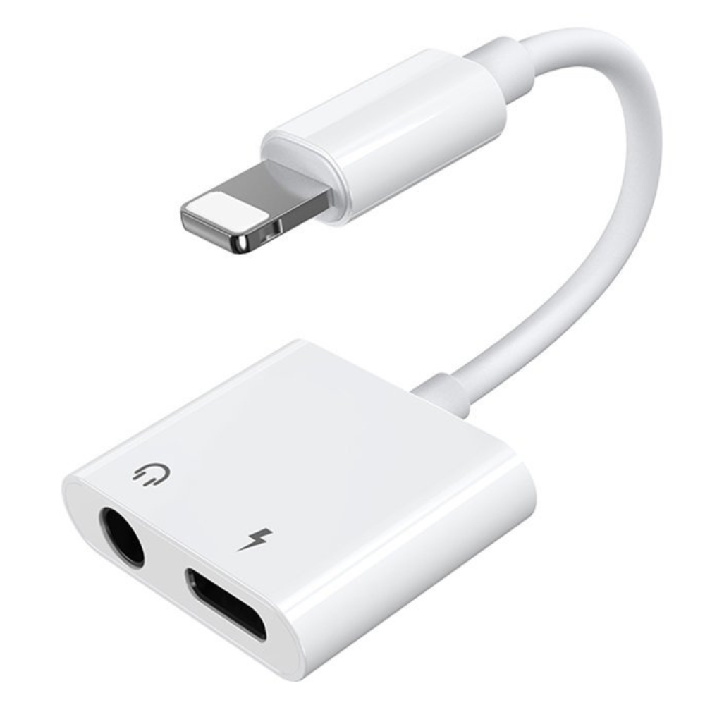 Lightning til 3.5mm Adapter – Oplad & Lyt iPhone | reFix.dk