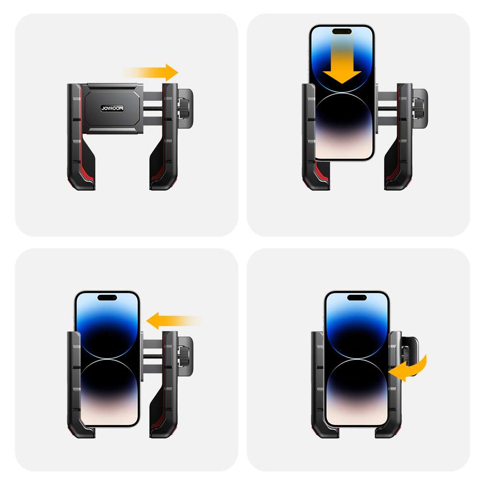 Joyroom Mobilholder til Motorcykel / Cykel / Scooter - 3 - reFix.dk
