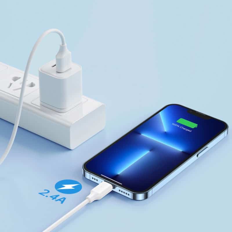 Joyroom USB-A til Lightning kabel (2 m) - 2 - reFix.dk