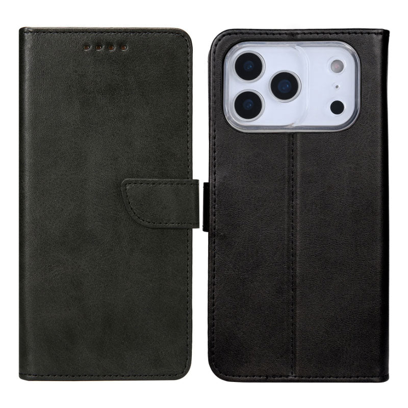 Læder flip cover til iPhone 17 Pro - 1 - reFix.dk