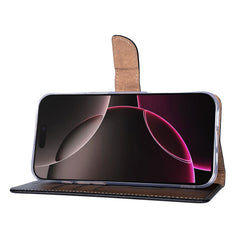 Læder flip cover til iPhone 17 Pro - 3 - reFix.dk