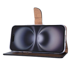 Læder flip cover til iPhone 17 - 3 - reFix.dk