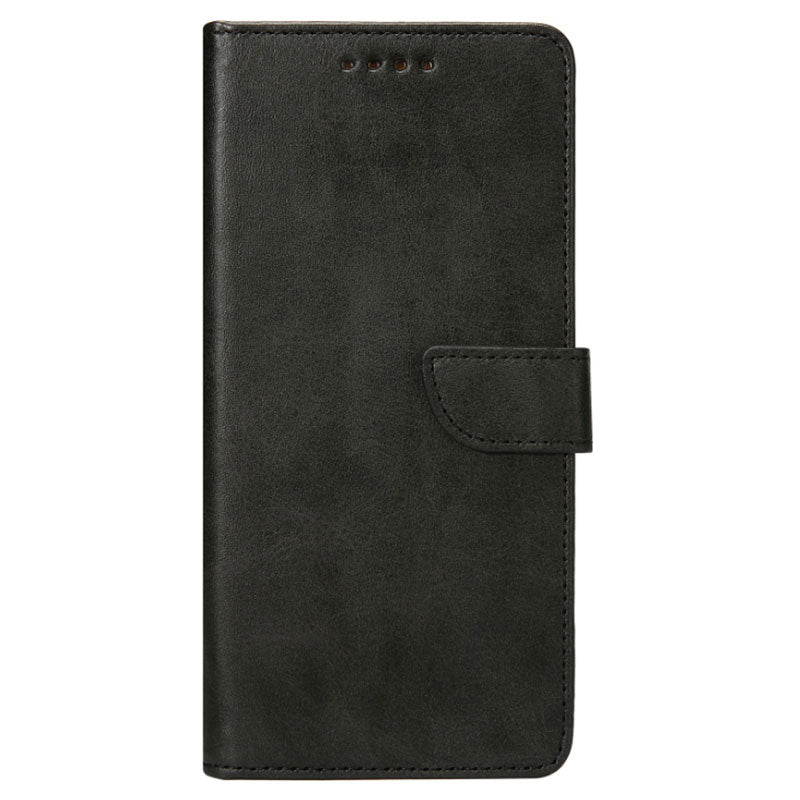 Læder flip cover til iPhone 17 - Sort - reFix.dk