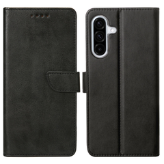 Rixus Læder flip cover til Samsung A36 - Sort - reFix.dk