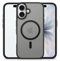 iPhone 17 Cover – Magnetisk MagSafe Cover (Sort) | reFix.dk