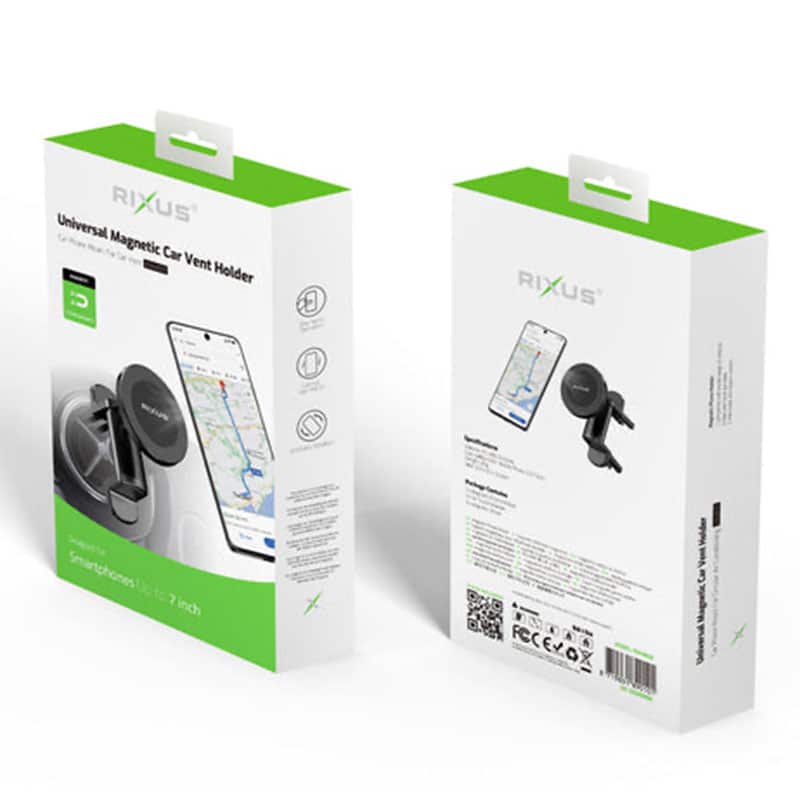 Rixus Magnetisk mobilholder til bilens ventilation