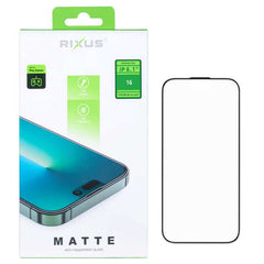 Matte full cover skærmbeskyttelse til iPhone 16