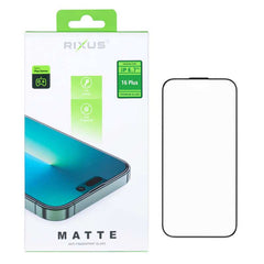 Matte full cover skærmbeskyttelse til iPhone 16 Plus