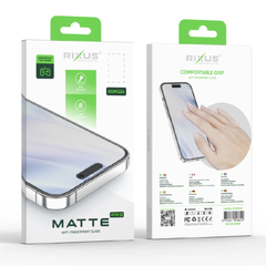 Matte full cover skærmbeskyttelse til iPhone 15 Pro Max - Pakkens indhold - reFix.dk