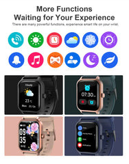 Linewear LW82PRO Smart Watch - Sort - Billeder