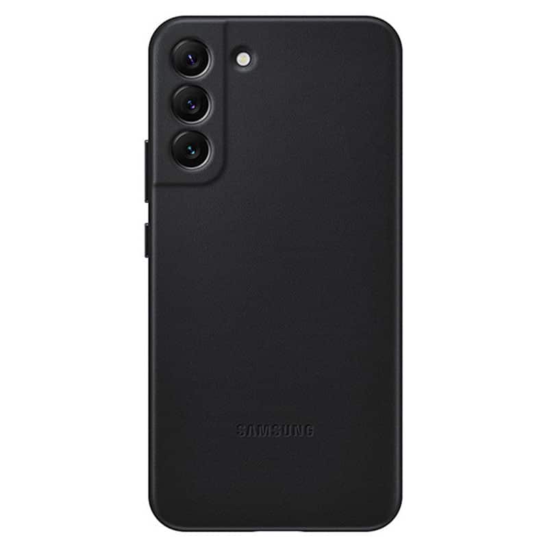 Original Samsung læder cover til Galaxy S22+ - reFix.dk