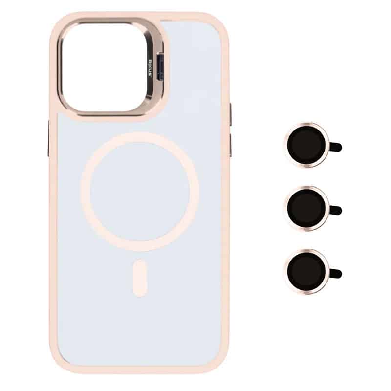 Premium Clear Case med MagSafe til iPhone - Lyserød - reFix.dk