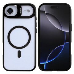  Premium clear case med MagSafe til iPhone 17 Air  - Sort - reFix.dk