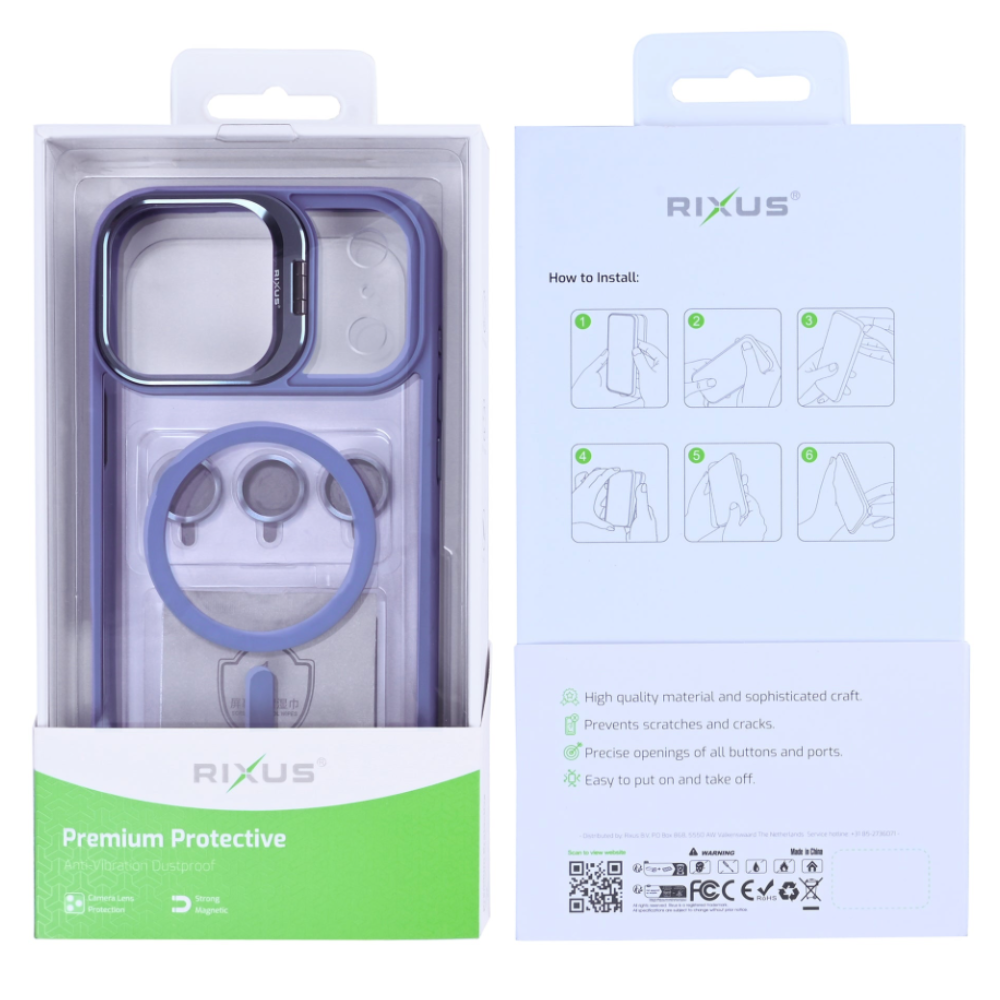 Premium clear case med MagSafe til iPhone 17 Pro Max - Pakkens indhold - reFix.dk