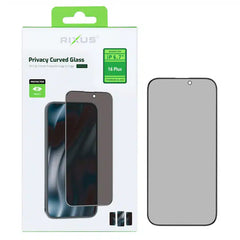 Privacy full cover skærmbeskyttelse til iPhone 16 Plus