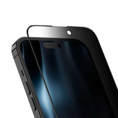 Privacy full cover skærmbeskyttelse til iPhone 16 Pro