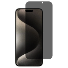 Privacy full cover skærmbeskyttelse til iPhone 17 Pro Max - reFix.dk