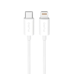 Puro 20W USB-C til Lightning opladerkabel til iPhone / iPad (3m) - reFix.dk