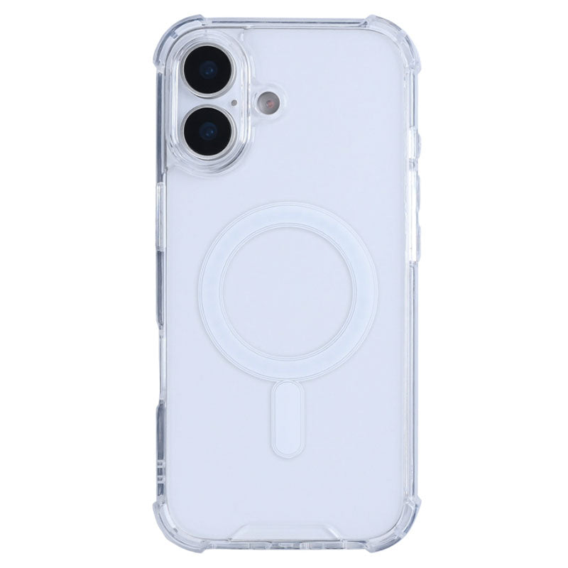 Rixus Anti-burst Clear Case med MagSafe til iPhone 17 - 1 - reFix.dk