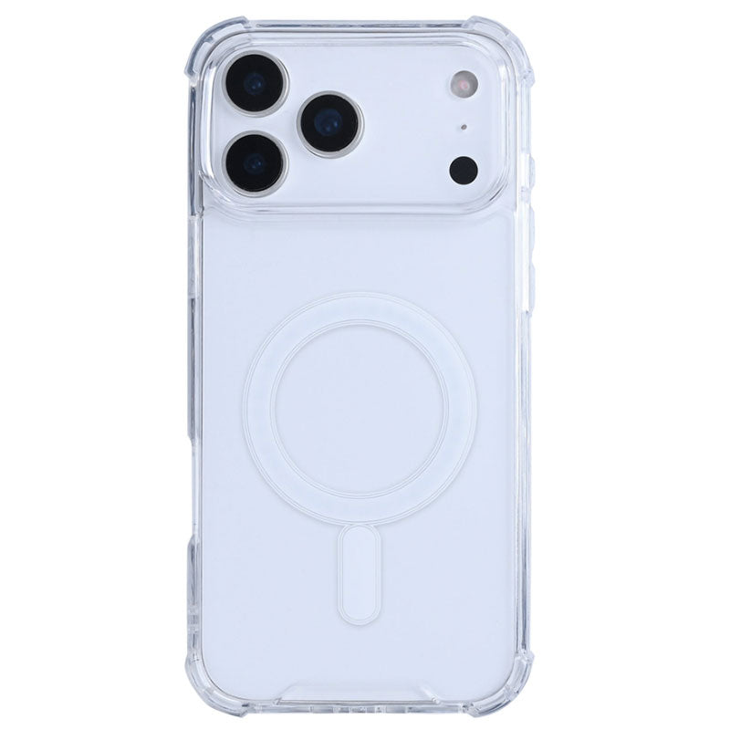Rixus Anti-burst Clear Case med MagSafe til iPhone 17 Pro Max - 1 - reFix.dk