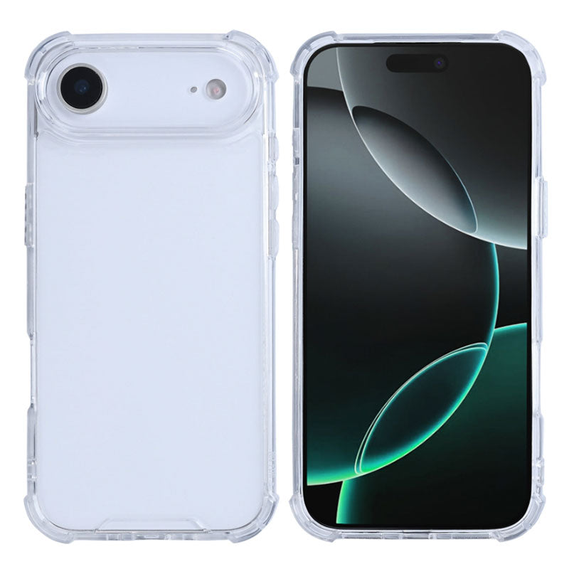 Rixus Anti-burst Clear Case til iPhone 17 Air - reFix.dk
