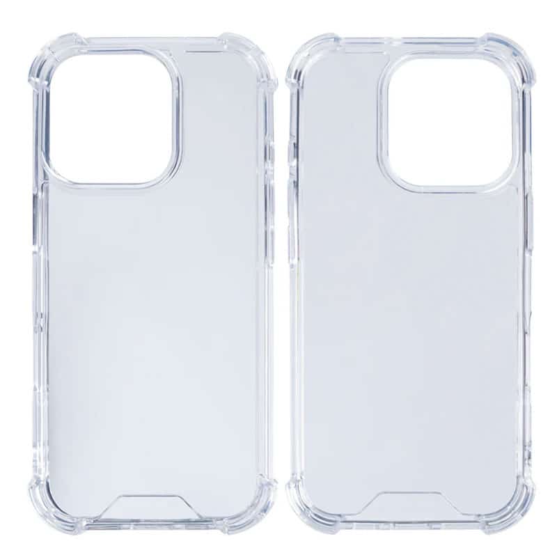 Rixus Anti-burst Clear Case til iPhone 16 Pro Max