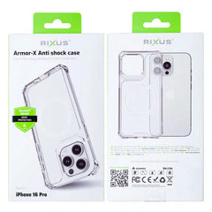 Rixus Armor-X Anti cover med MagSafe til iPhone 16 Pro