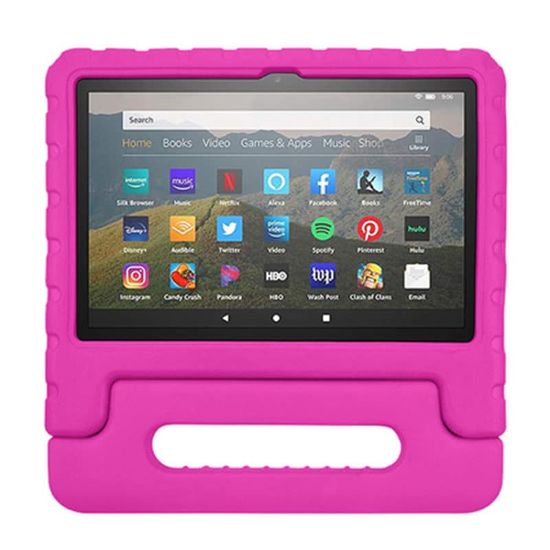 Rixus Børne cover til iPad Mini (2024 / 2021) - Lyserød - reFix.dk