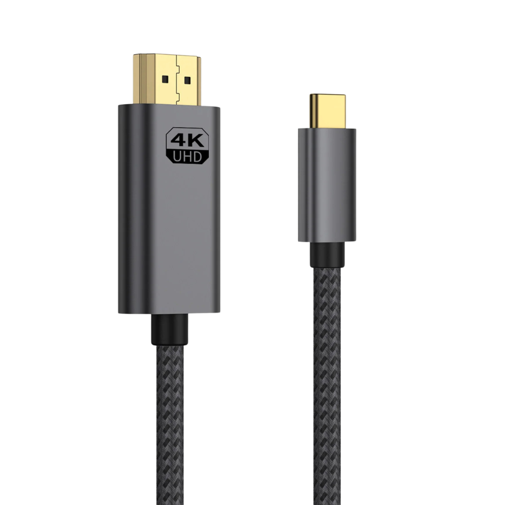 Rixus Premium USB-C til HDMI Kabel 4K (1.8 m) - reFix.dk