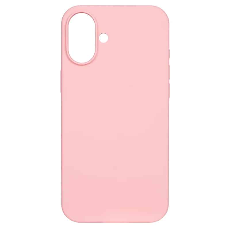 Rixus Soft TPU cover med MagSafe til iPhone 16, 16 Plus - Pink - reFix.dk