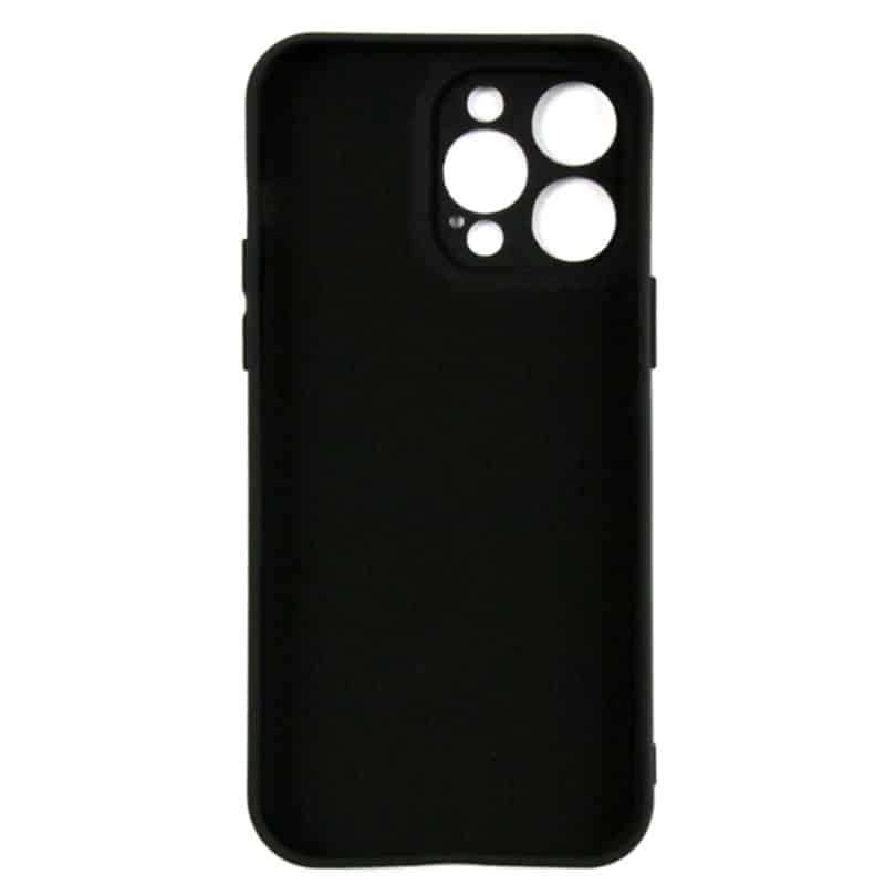 Rixus Soft TPU cover til iPhone 14 Pro Max - sort 1 - reFix.dk