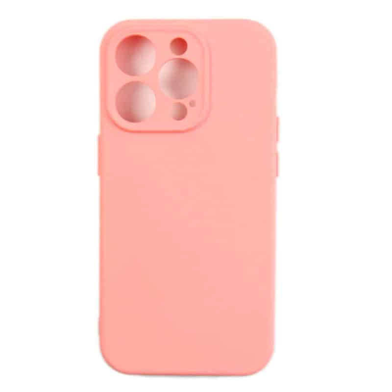 Rixus soft TPU cover til til iPhone 14 Pro - Pink - reFix.dk