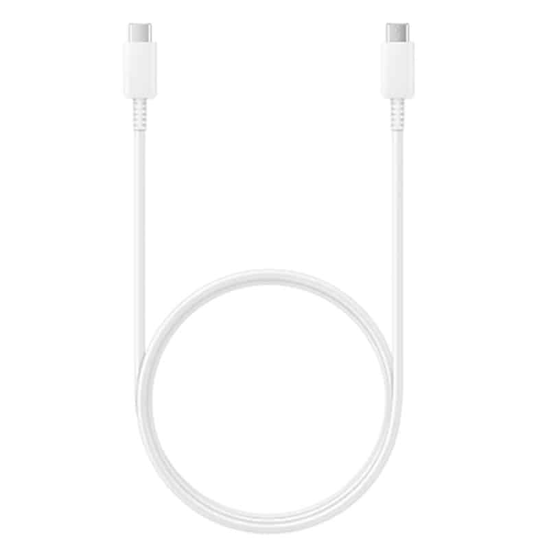 Samsung USB-C til USB-C opladerkabel (1m) - Hvid - reFix.dk