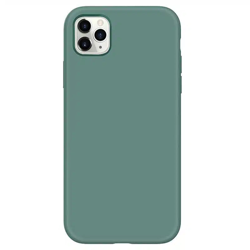 Silikone cover til iPhone 11 Pro midnight green - reFix.dk