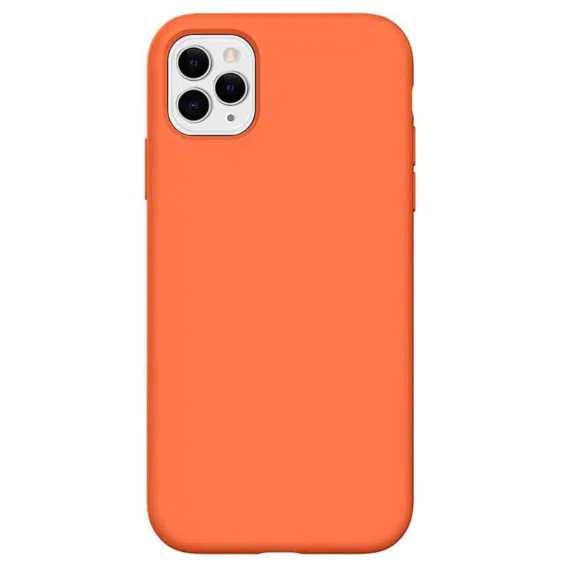 Silikone cover til iPhone 11 Pro orange - reFix.dk