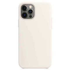 Silikone cover til iPhone 12 | 12 Pro hvid - reFix.dk