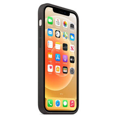 Silikone cover til iPhone 12 | 12 Pro sort 1 - reFix.dk
