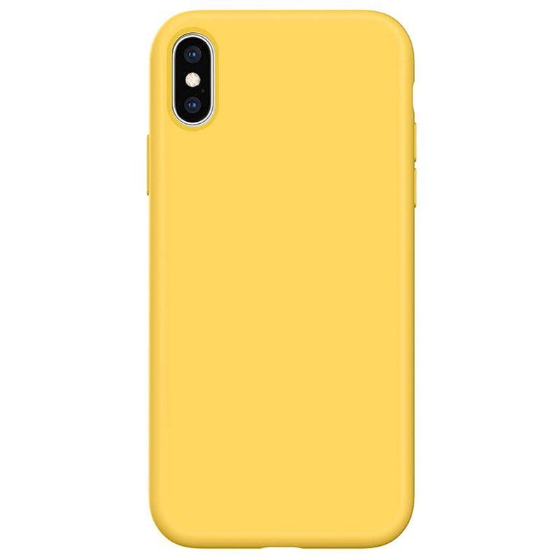 Original silikone cover XS / X - pastel gul - reFix.dk