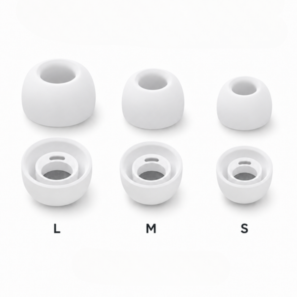 Silikone Ørepropper til In-Ear Høretelefoner – S / M / L - reFix.dk