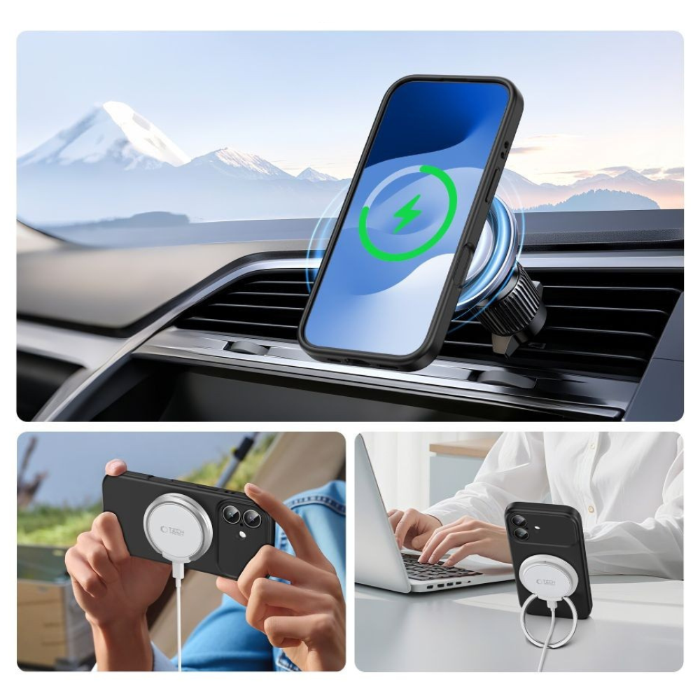 Tech-Protect Silikone MagSafe cover til iPhone 17 - 1 - reFix.dk