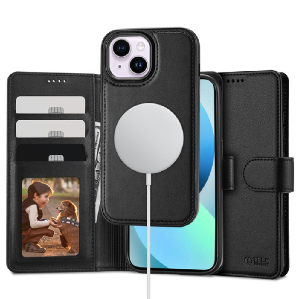 Tech-Protect Wallet MagSafe Cover til iPhone 13 - reFix.dk