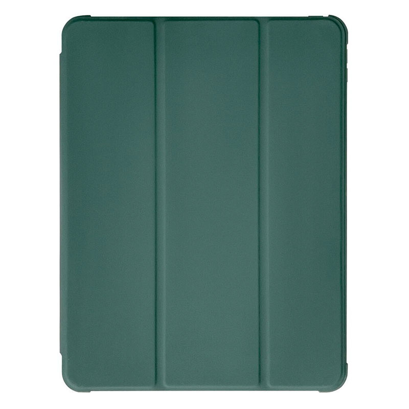 Tri-fold Smart Cover til iPad air (2022 / 2020) - Mørkegrøn - reFix.dk