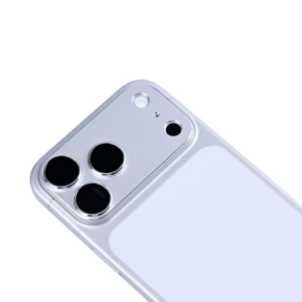 Ultra Clear Kameralinse Beskyttelse til 17 Pro - Sølv - 1 - reFix.dk