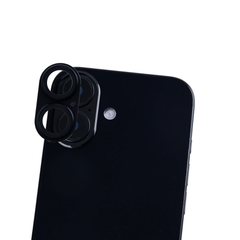 Ultra Clear Kameralinse Beskyttelse til 17 / 16 / 16 Plus - Sort - reFix.dk