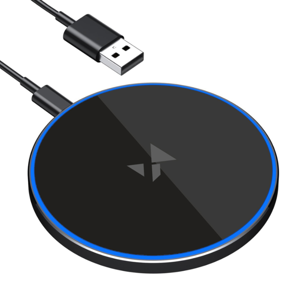 Wozinsky Hurtig Trådløs Opladningspad (15 W) - reFix.dk