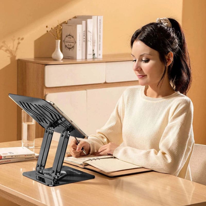 1 x Wozinsky MacBook / Laptop stand + Smartphone stand - 2 - reFix.dk