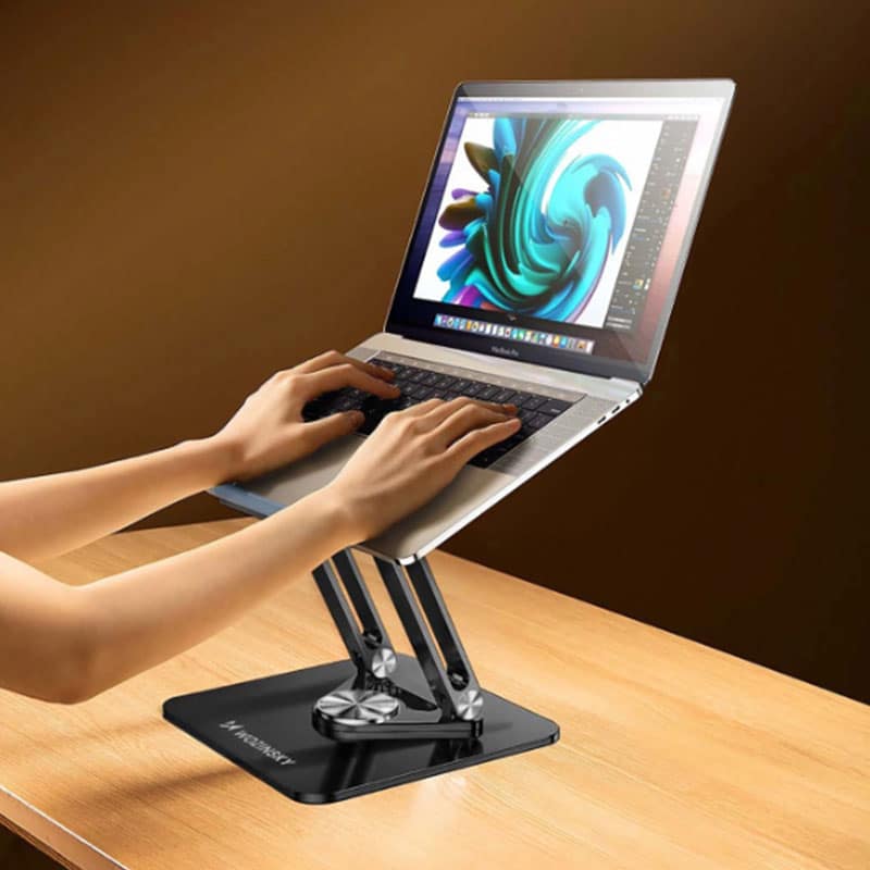 1 x Wozinsky MacBook / Laptop stand + Smartphone stand - 3 - reFix.dk