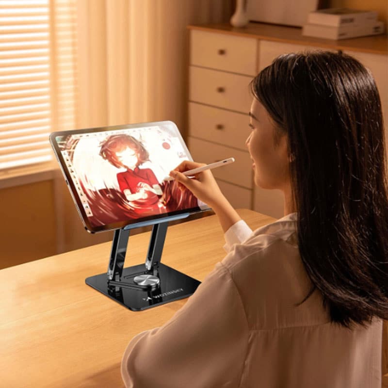1 x Wozinsky MacBook / Laptop stand + Smartphone stand - 4 - reFix.dk