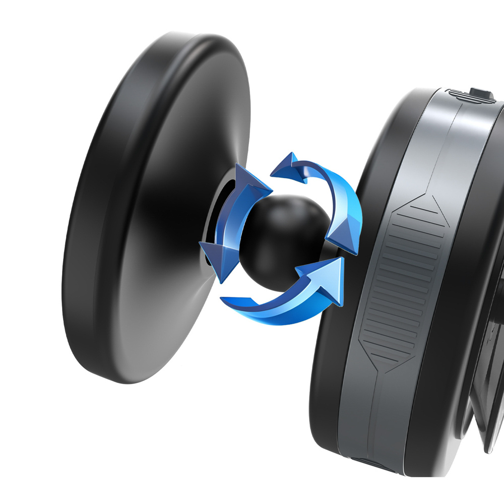 Wozinsky Mobilholder med Qi Oplader til Bilen - 2 - reFix.dk